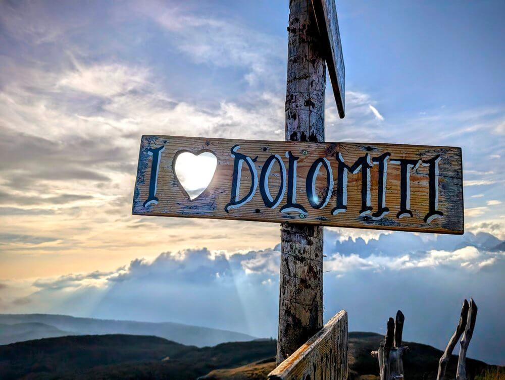 Summit view from Delle Aquille