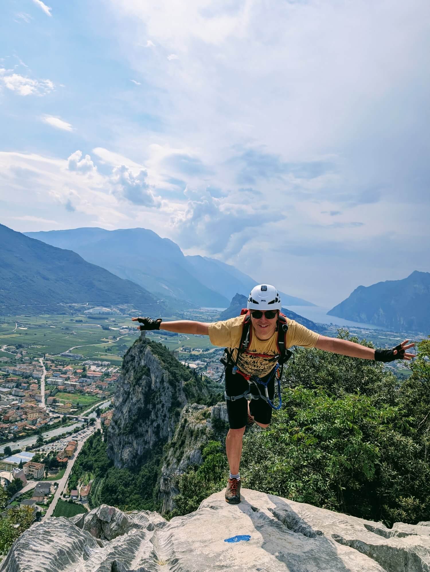 Wild goats on Monte Colodri